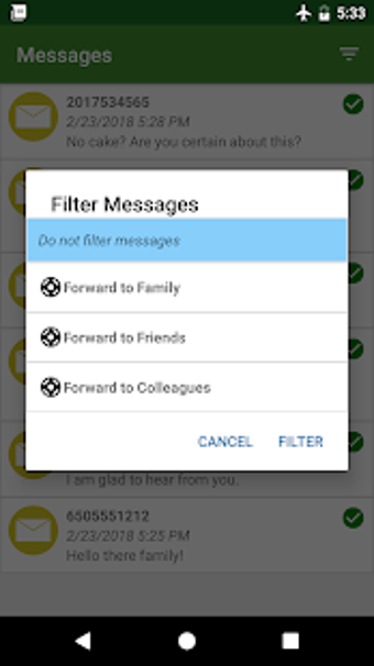 Image 15 pour Message Forwarder - SMS M…