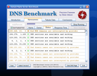 DNS Benchmarkの画像0