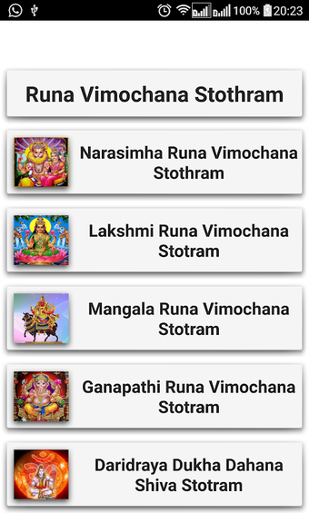 Obraz 0 dla Runa Vimochana Stothram