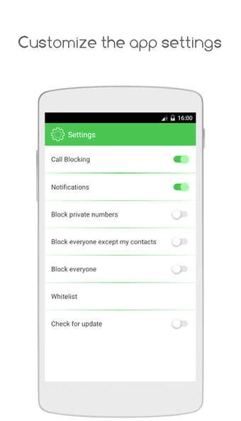 Immagine 0 per Call Blocker - Blacklist …