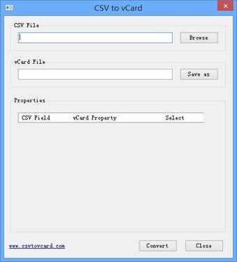 Immagine 0 per CSV to vCard