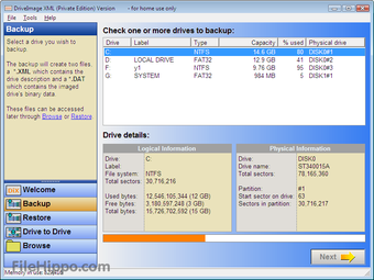 Image 2 for DriveImage XML