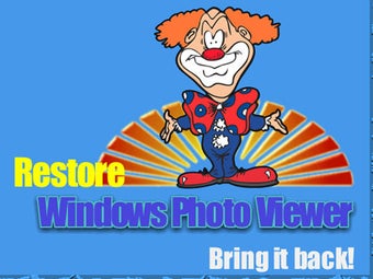 Obraz 0 dla Restore Windows Photo Vie…