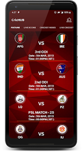 Bild 3 für GTV Live - CricHUB