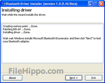 Bluetooth Driver Installe…の画像0