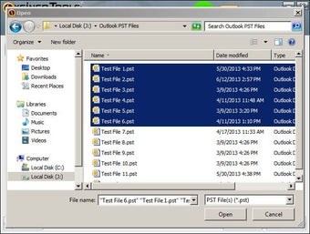 Image 0 for PST Merge Tool