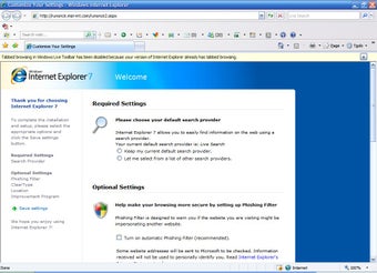 Internet Explorer 7の画像6