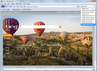 Bing for Firefoxの画像0