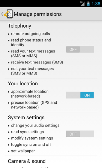 Bild 0 für Automate settings permiss…