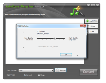 Image 0 for Audio Convert Merge Free