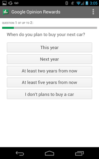 Bild 2 für Google Opinion Rewards