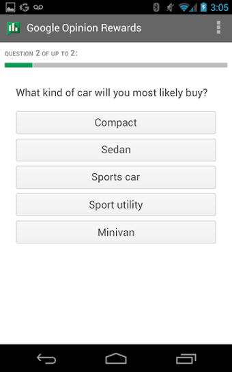 Bild 1 für Google Opinion Rewards
