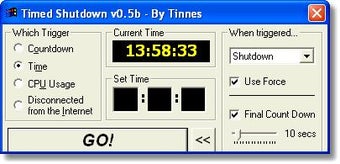 Obraz 1 dla Timed Shutdown