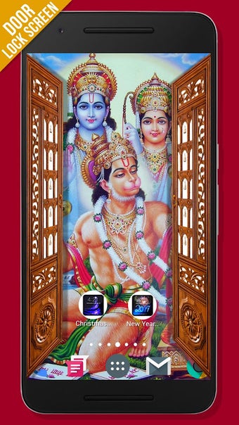 Bild 0 für Hanuman Ji Door Lock Scre…