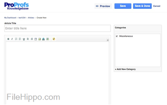 Immagine 2 per ProProfs Knowledgebase