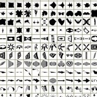 Free Photoshop Shapes Pac…的第0张图片