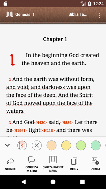 Image 4 for Biblia Takatifu Swahili B…