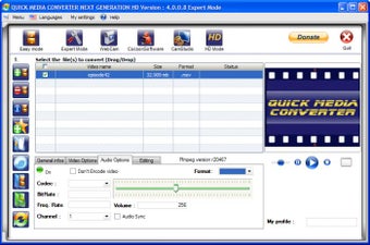 Image 1 for Quick Media Converter