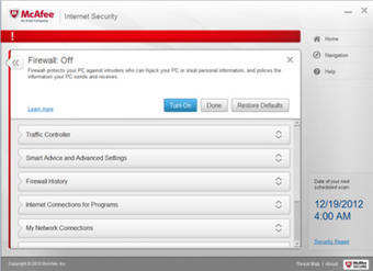 Bild 4 für McAfee Internet Security …