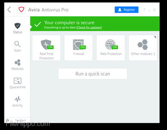 Avira Antivirus Proの画像2