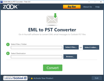 ZOOK EML to PST Converterの画像0