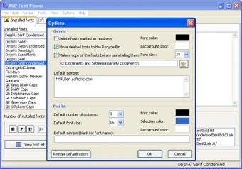 Bild 1 für AMP Font Viewer