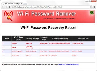 Image 0 for WiFi Password Remover