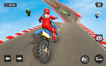 Image 14 for Dirt Bike Race Mega Ramp