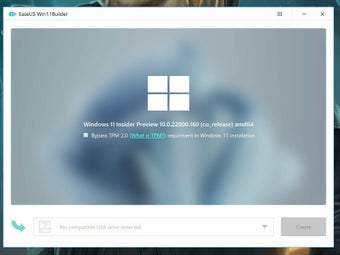 EaseUS Win11 Builderの画像0