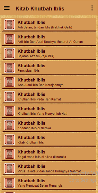 Bild 0 für Kitab Khutbah Iblis